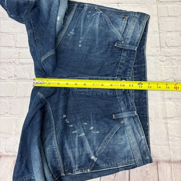 G-Star Raw Men 5620 3D Low Tapered Jeans Size 36x34 Blue Denim Italy D051 -20 - Picture 5 of 16